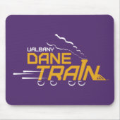 UAlbany Dane Train Logo Muismat (Voorkant)