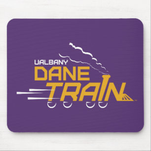 UAlbany Dane Train Logo Muismat