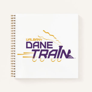 UAlbany Dane Train Logo Notitieboek