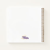 UAlbany Dane Train Logo Notitieboek (Achterkant)