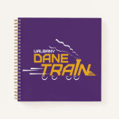 UAlbany Dane Train Logo Notitieboek (Voorkant)
