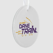 UAlbany Dane Train Logo Ornament (voorkant)