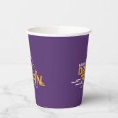UAlbany Dane Train Logo Papieren Bekers (Links)