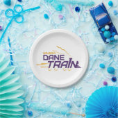 UAlbany Dane Train Logo Papieren Bordje (Feest)