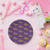 UAlbany Dane Train Logo Papieren Bordje (Feest)