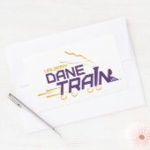 UAlbany Dane Train Logo Rechthoekige Sticker (Envelop)