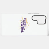 UAlbany Dane Train Logo Samsung Galaxy Hoesje (Achterkant horizontaal)