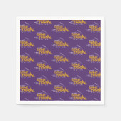 UAlbany Dane Train Logo Servet (Voorkant)