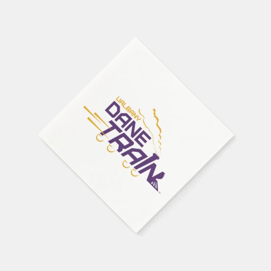 UAlbany Dane Train Logo Servet (Hoek)