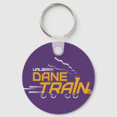 UAlbany Dane Train Logo Sleutelhanger (Voorkant)