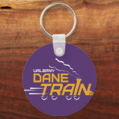 UAlbany Dane Train Logo Sleutelhanger (Voorkant)