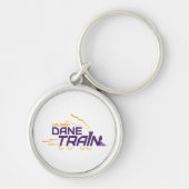 UAlbany Dane Train Logo Sleutelhanger (Voorkant)
