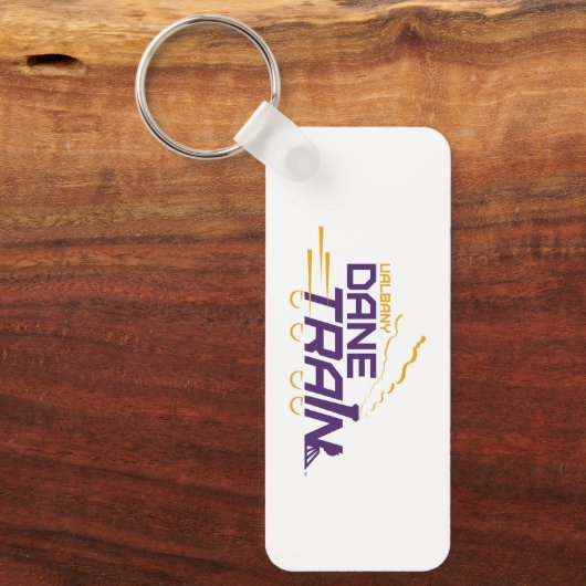 UAlbany Dane Train Logo Sleutelhanger (Voorkant)