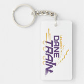UAlbany Dane Train Logo Sleutelhanger (Voorkant)