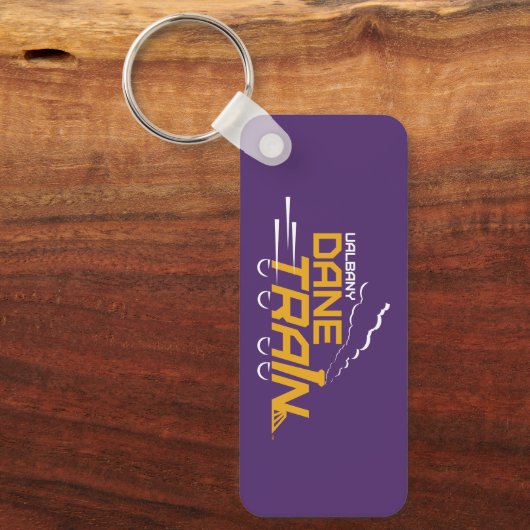 UAlbany Dane Train Logo Sleutelhanger (Voorkant)