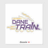 UAlbany Dane Train Logo Sticker (Vel)