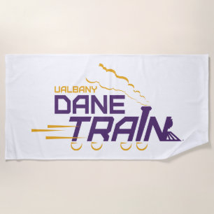 UAlbany Dane Train Logo Strandlaken