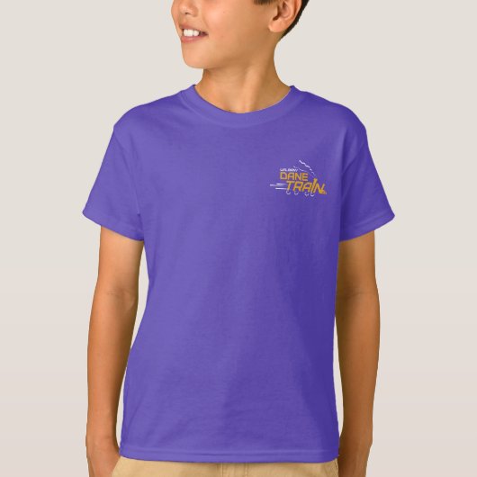 UAlbany Dane Train Logo T-shirt (Voorkant)