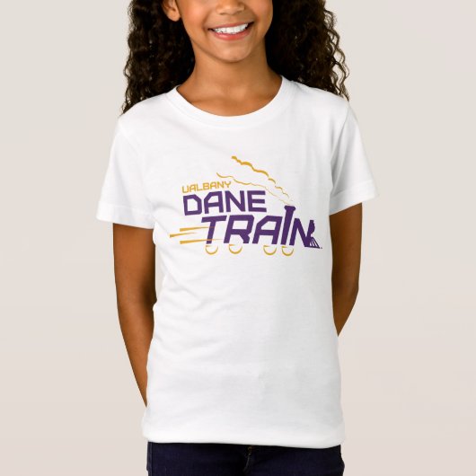 UAlbany Dane Train Logo T-shirt (Voorkant)