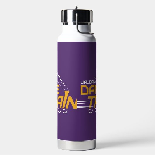 UAlbany Dane Train Logo Waterfles (Links)