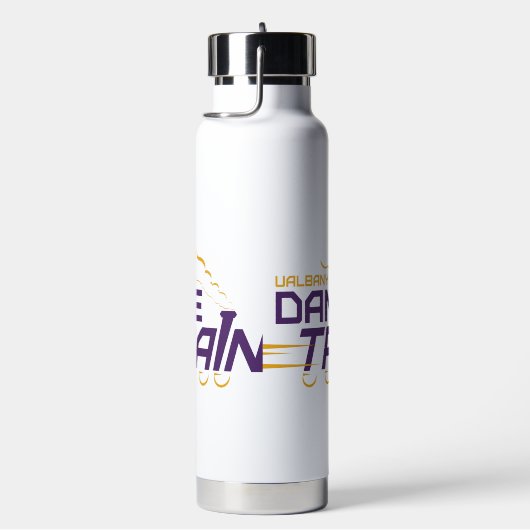 UAlbany Dane Train Logo Waterfles (Rechts)
