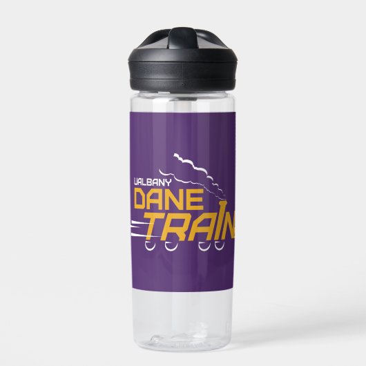 UAlbany Dane Train Logo Waterfles (Voorkant)