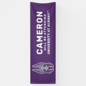 UAlbany Great Danes | Afstuderen aanwezig Spandoek (Verticaal)