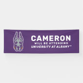 UAlbany Great Danes | Afstuderen aanwezig Spandoek (Horizontaal)