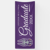 UAlbany Great Danes Logo | AFSTUDEREN | Spandoek (Verticaal)