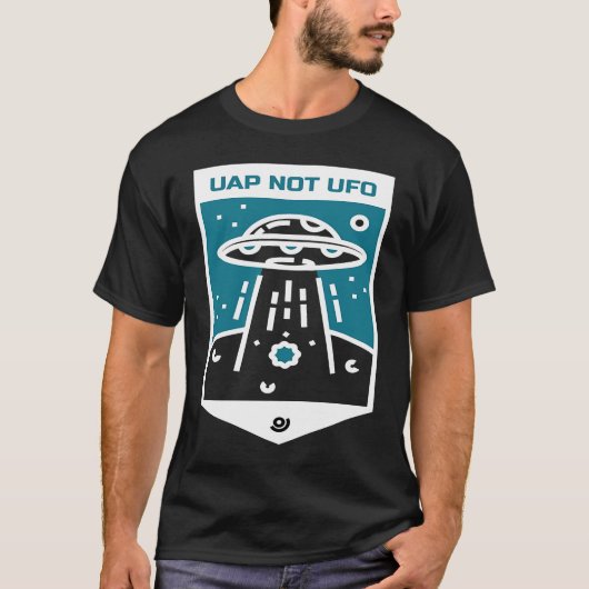 UAP NIET UFO Alien Space Ship T-shirt (Voorkant)