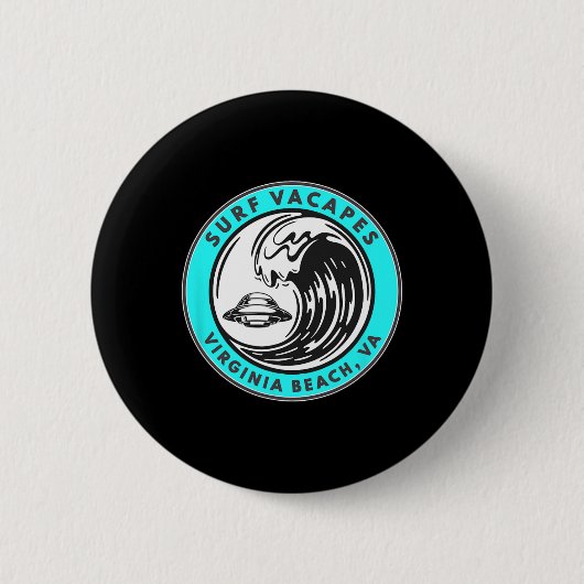 Uap Of Ufo Alien Waarneming Openbaarmaking Surfen Ronde Button 5,7 Cm (Voorkant)