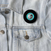 Uap Of Ufo Alien Waarneming Openbaarmaking Surfen Ronde Button 5,7 Cm (In situ)
