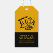 UAPB Golden Lions Afstuderen Cadeaulabel (Voorkant)