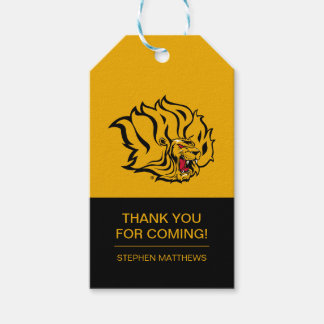 UAPB Golden Lions Afstuderen Cadeaulabel