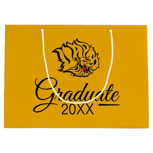 UAPB Golden Lions Afstuderen Groot Cadeauzakje (Voorkant)