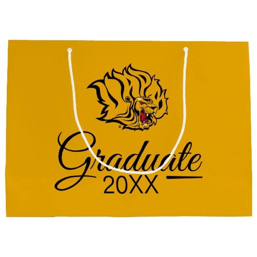 UAPB Golden Lions Afstuderen Groot Cadeauzakje (Achterkant)