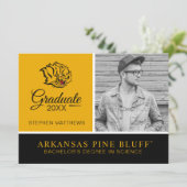 UAPB Golden Lions Afstuderen Kaart (Staand voorkant)