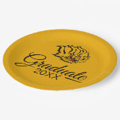 UAPB Golden Lions Afstuderen Papieren Bordje (Gekanteld)