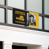 UAPB Golden Lions Afstuderen Spandoek (Buitenkant Gebouw)