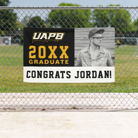 UAPB Golden Lions Afstuderen Spandoek (Insitu)