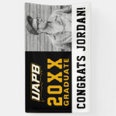 UAPB Golden Lions Afstuderen Spandoek (Verticaal)