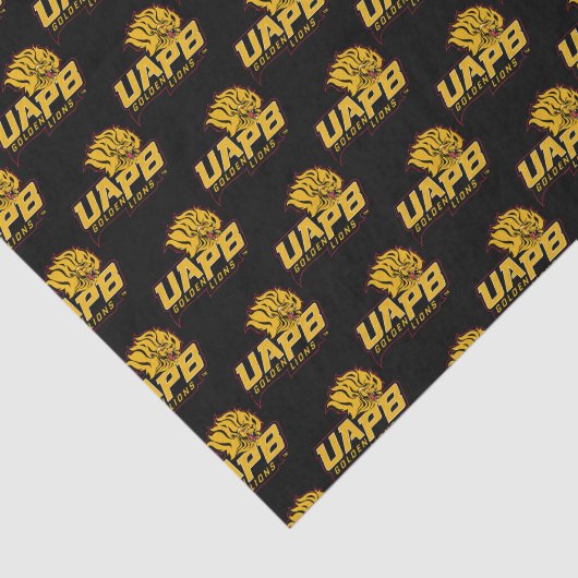 UAPB Golden Lions Afstuderen Tissuepapier (Detail)