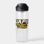 UAPB Golden Lions Wordmark Waterfles (Achterkant)
