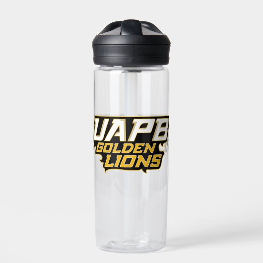 UAPB Golden Lions Wordmark Waterfles (Voorkant)