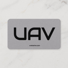 UAV Drone Custom QR Premium Visitekaartje