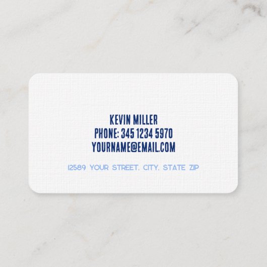 UAV-piloot Visitekaartje (Achterkant)