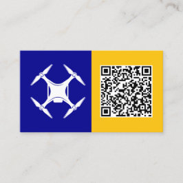 UAV Pilot Custom QR Visitekaartje