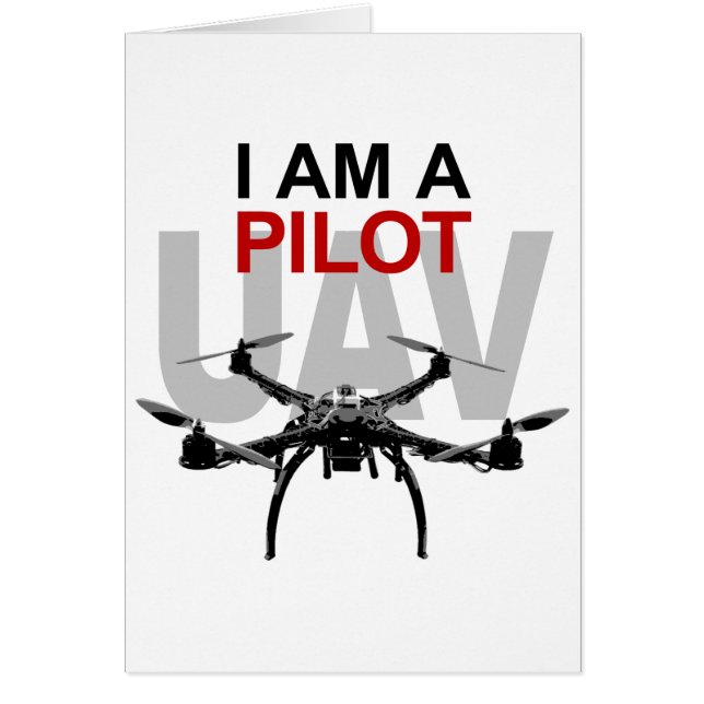 UAV Quadpilot Quadcopter Pilot (Voorkant)