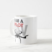 UAV Quadpilot Quadcopter Pilot Koffiemok (Voorkant links)