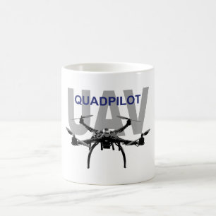 UAV Quadpilot Quadcopter Pilot Koffiemok